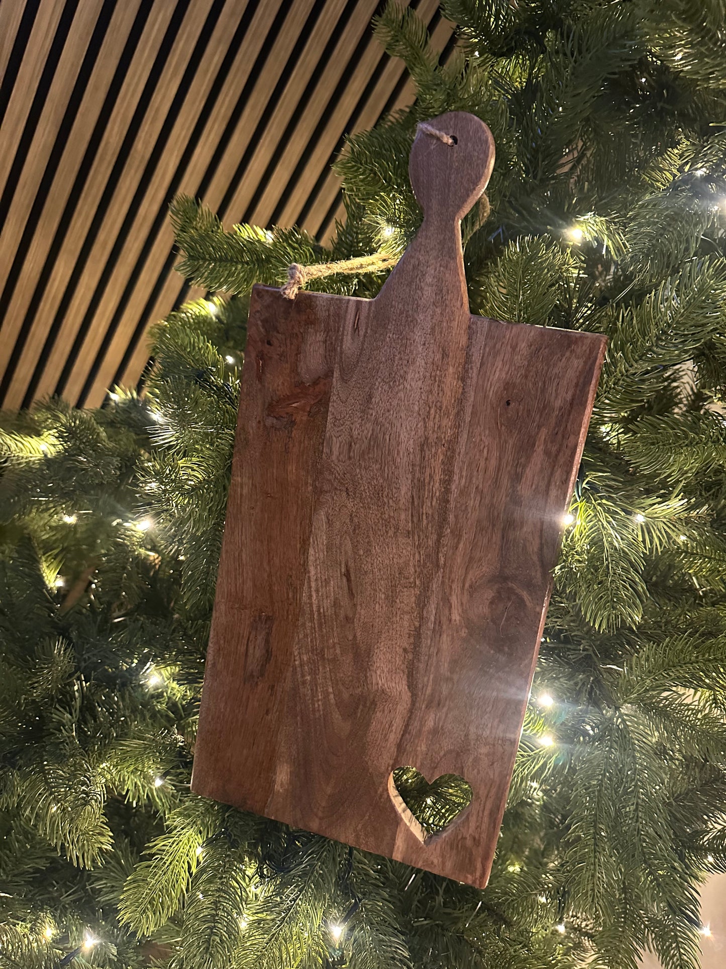Wooden Chopping Board| Choice of Star & Heart