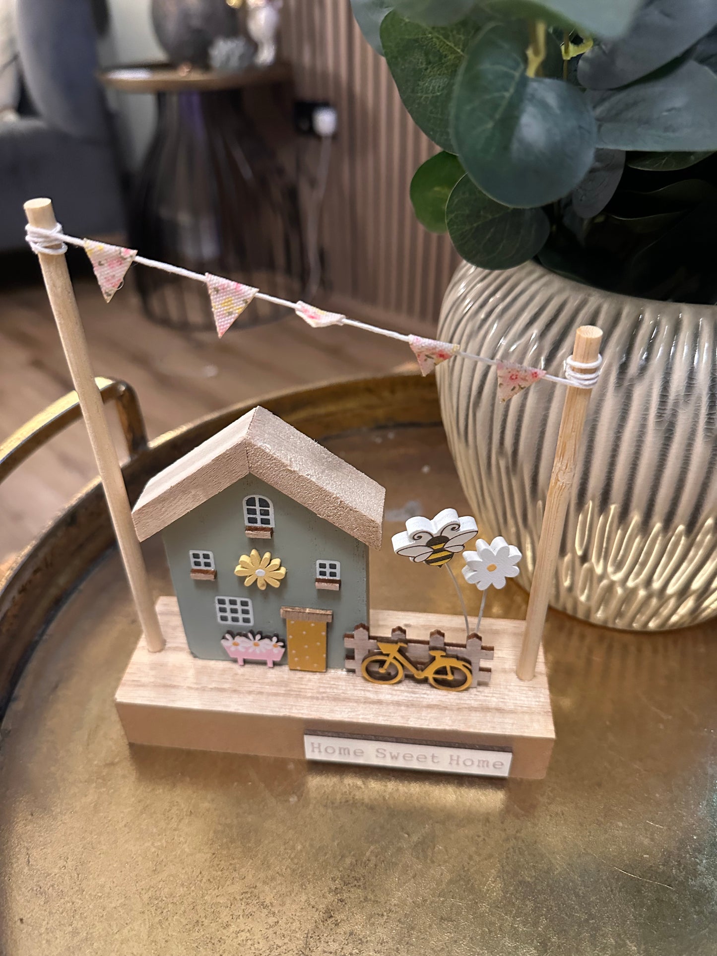 Wooden Home Sweet Home House Decor
