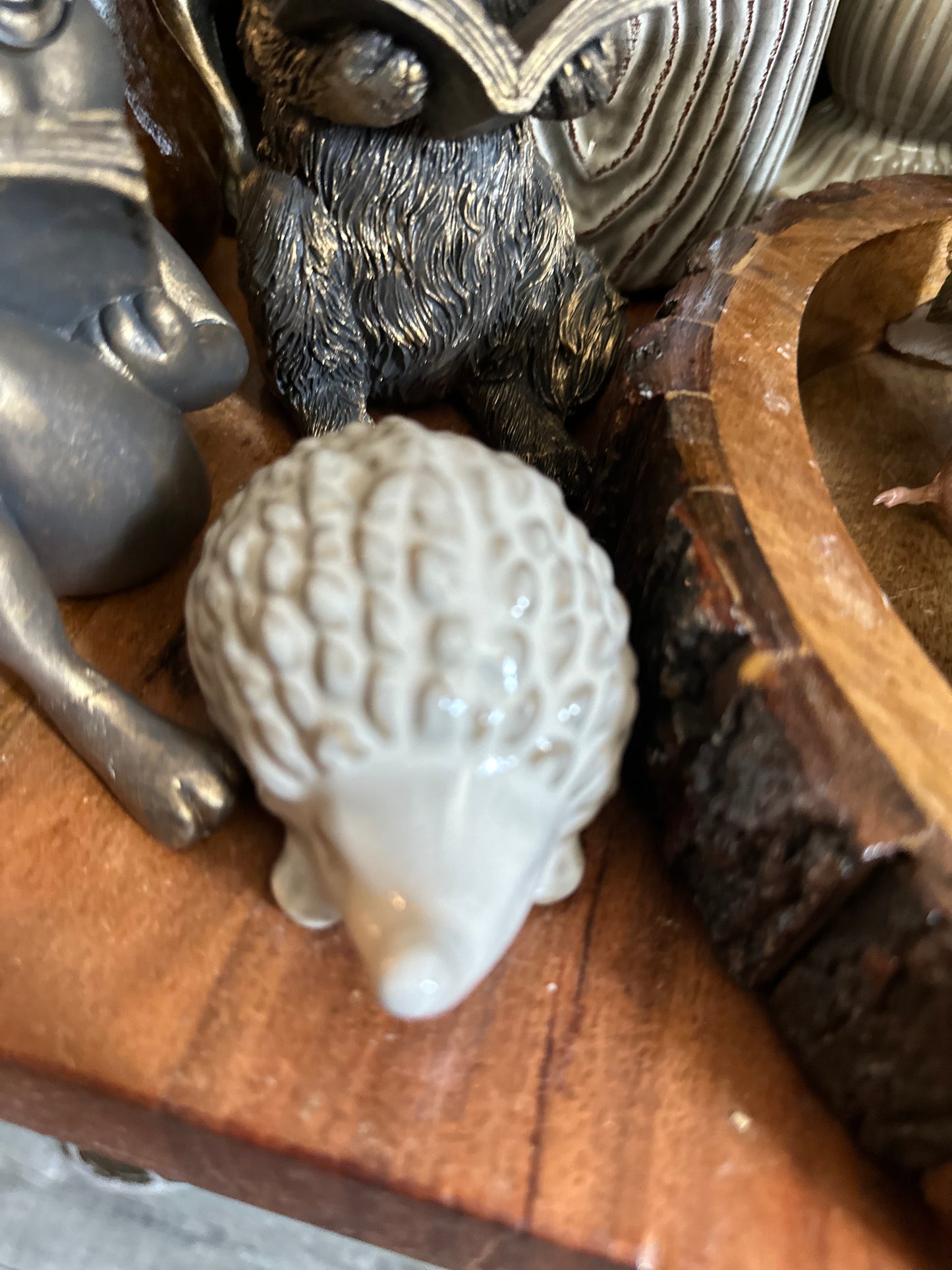 Mini Ceramic Woodland Hedgehog π¦