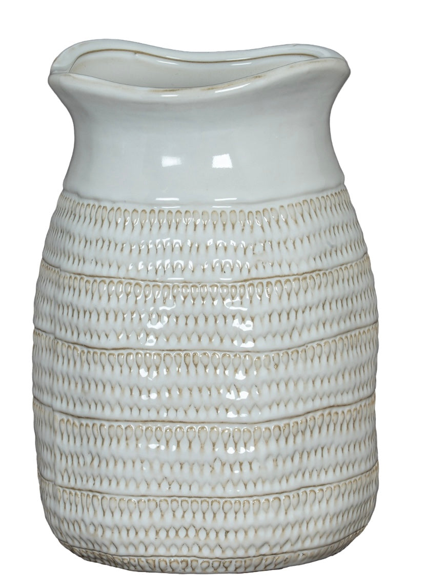 Hewn Wavy Vase