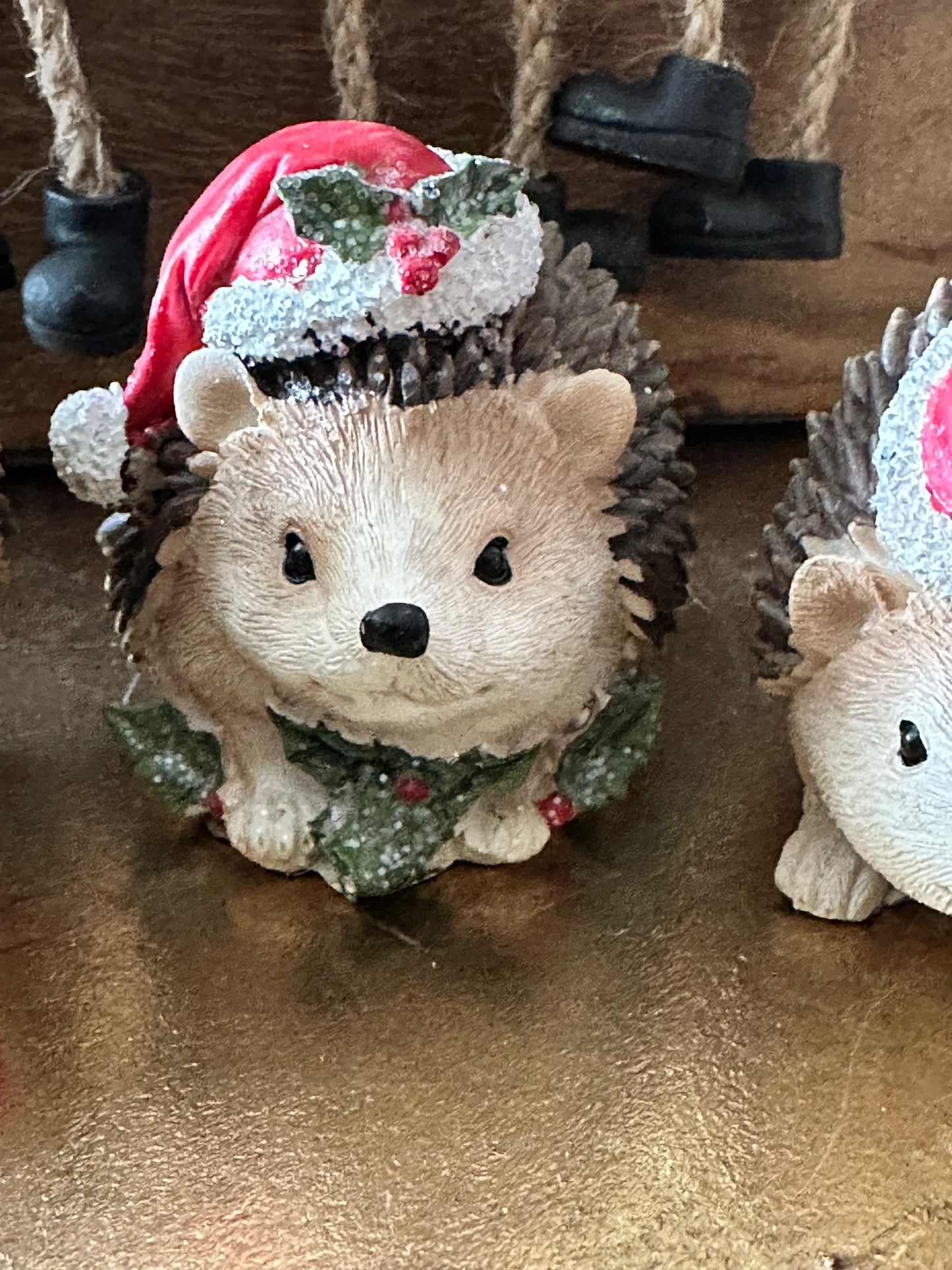 Mini Christmas Hedgehogs | Choice of 3