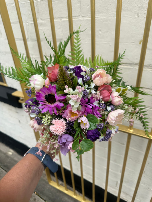 Purple & Pink Memorial Pot