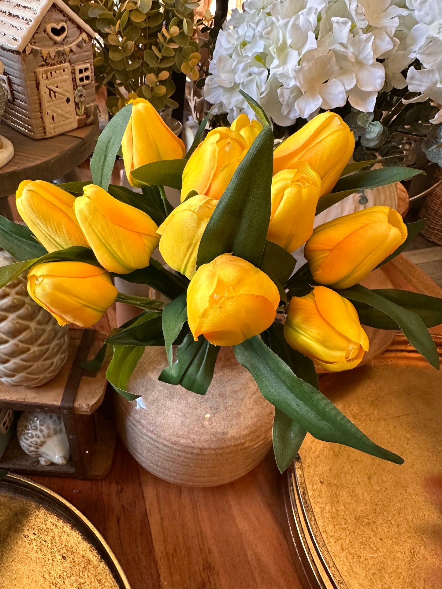 Faux Silk Tulip Bunch | Choice of Colours