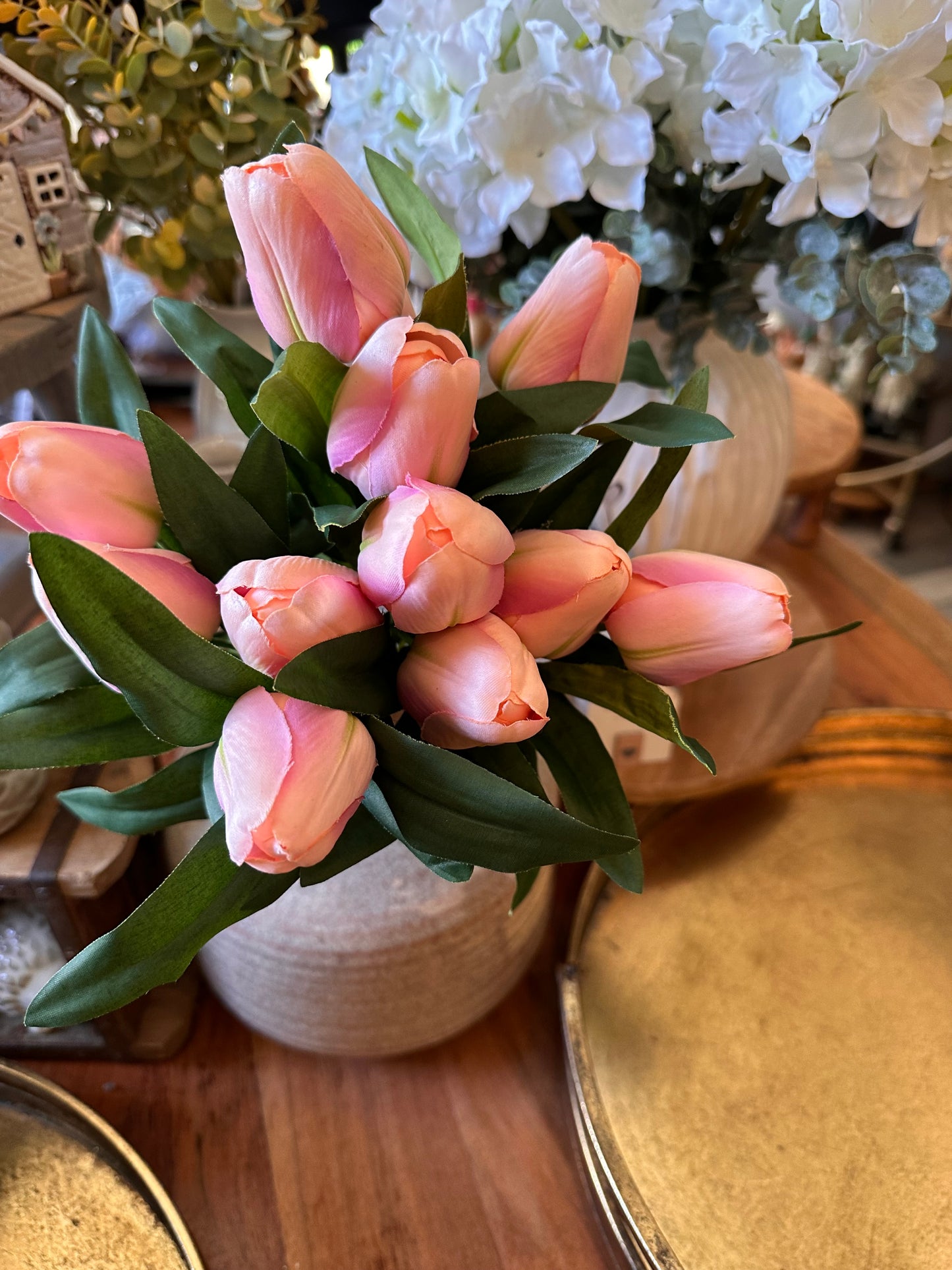 Faux Silk Tulip Bunch | Choice of Colours
