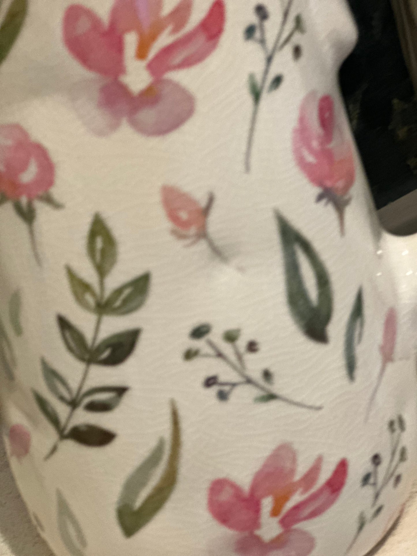 Vintage Style Flower Jug with or without Faux Dried Stems