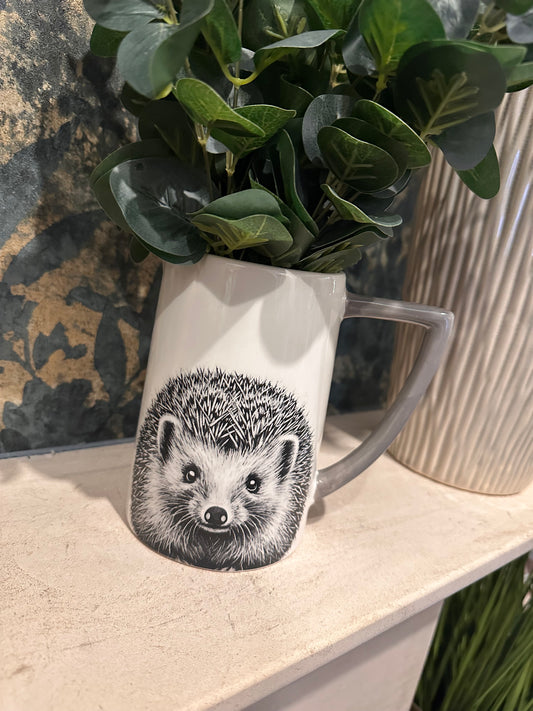 Hedgehog Design Jug | Flowers or Food Safe