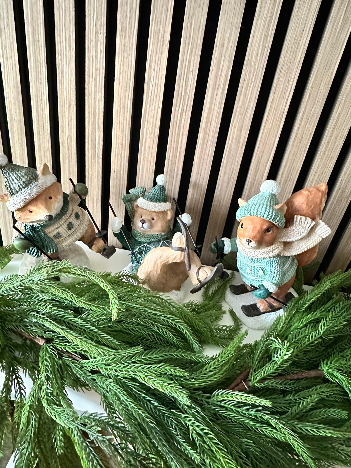 Woodland Skiing Animals | Choice Of 3