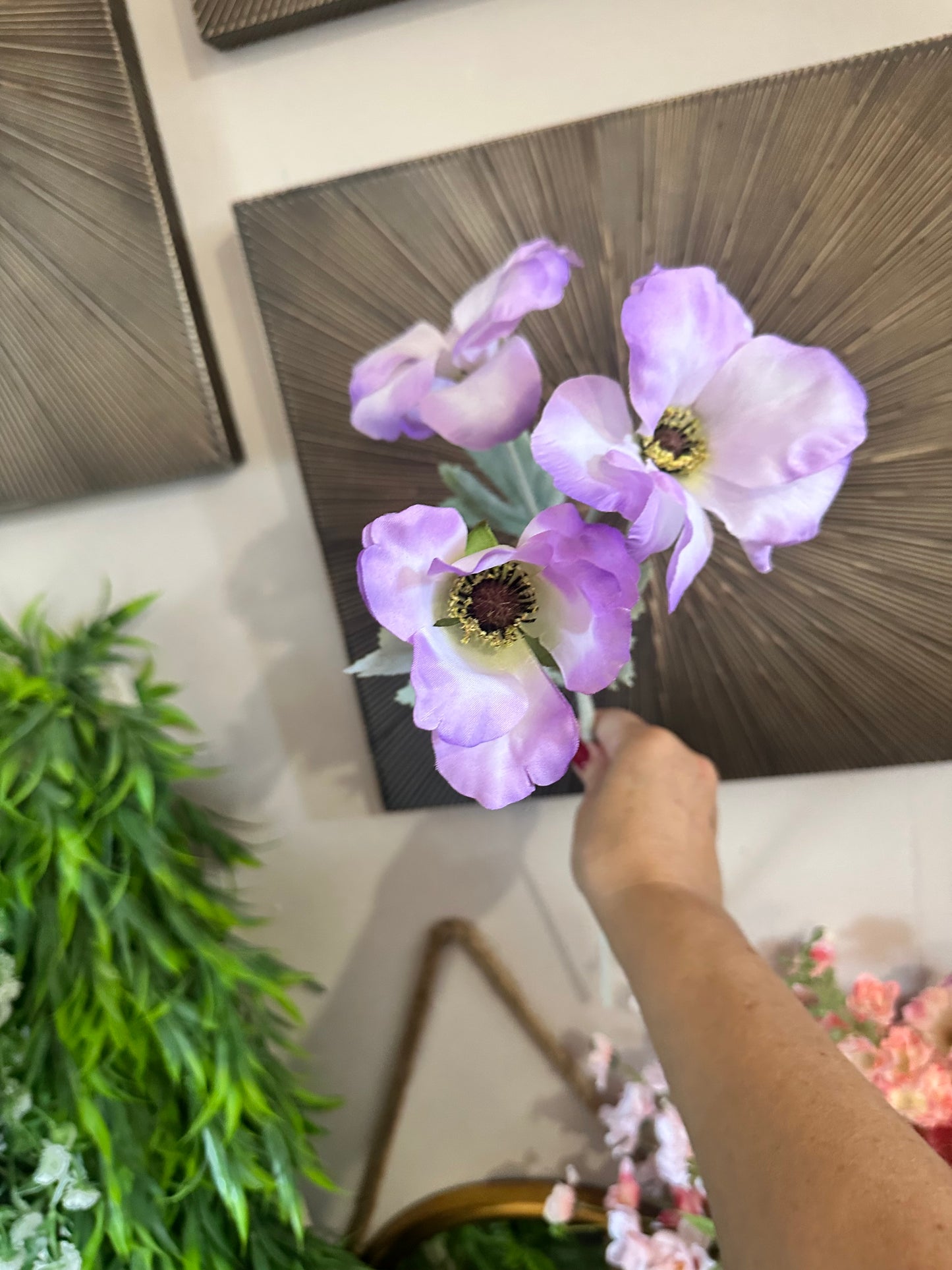 Lilac Trumpet Spray
