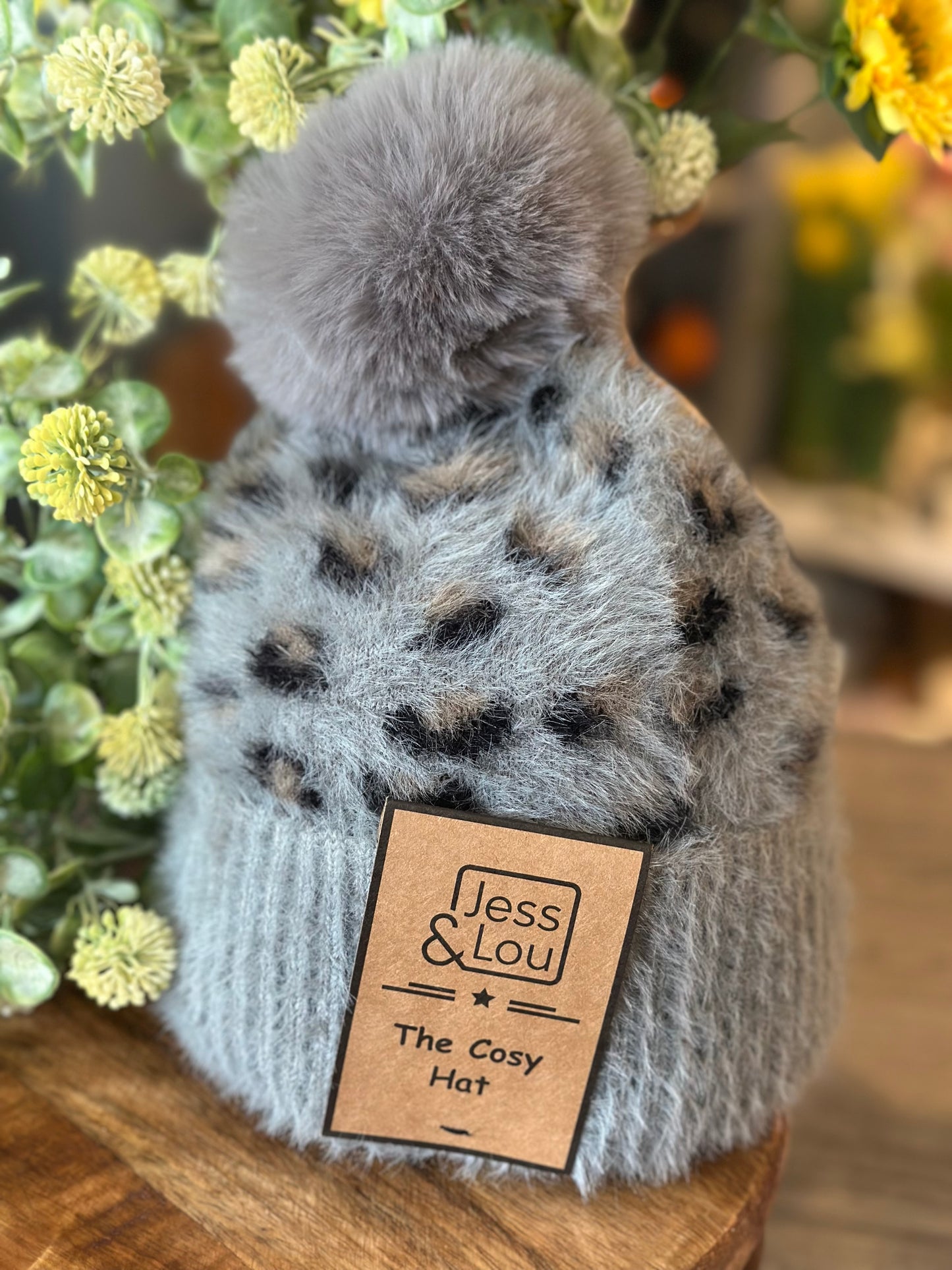 Super Soft  Fluffy Bobble Hat