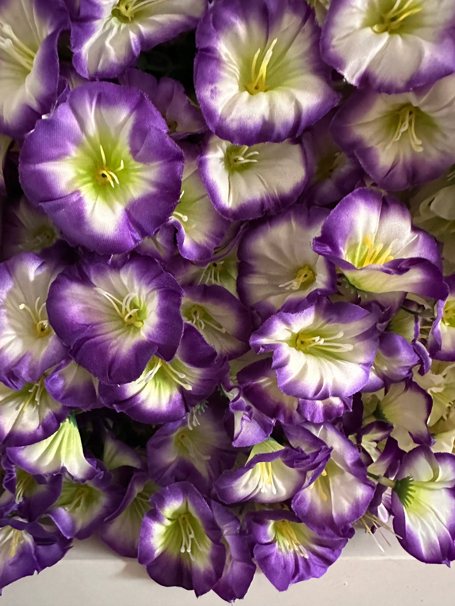 Morning Glory Bunch Faux Flower 32cm Variety of Colours