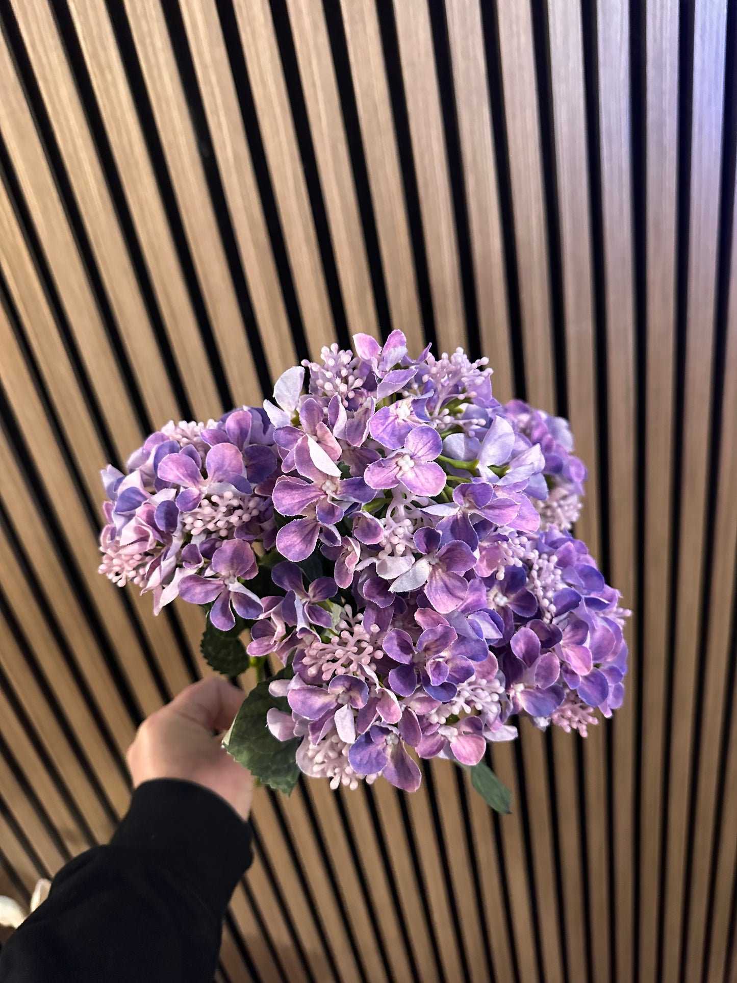 Silk Hydrangea Bunch - Choice of 3 Colours
