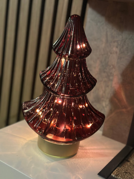 LED Christmas Tree in Red