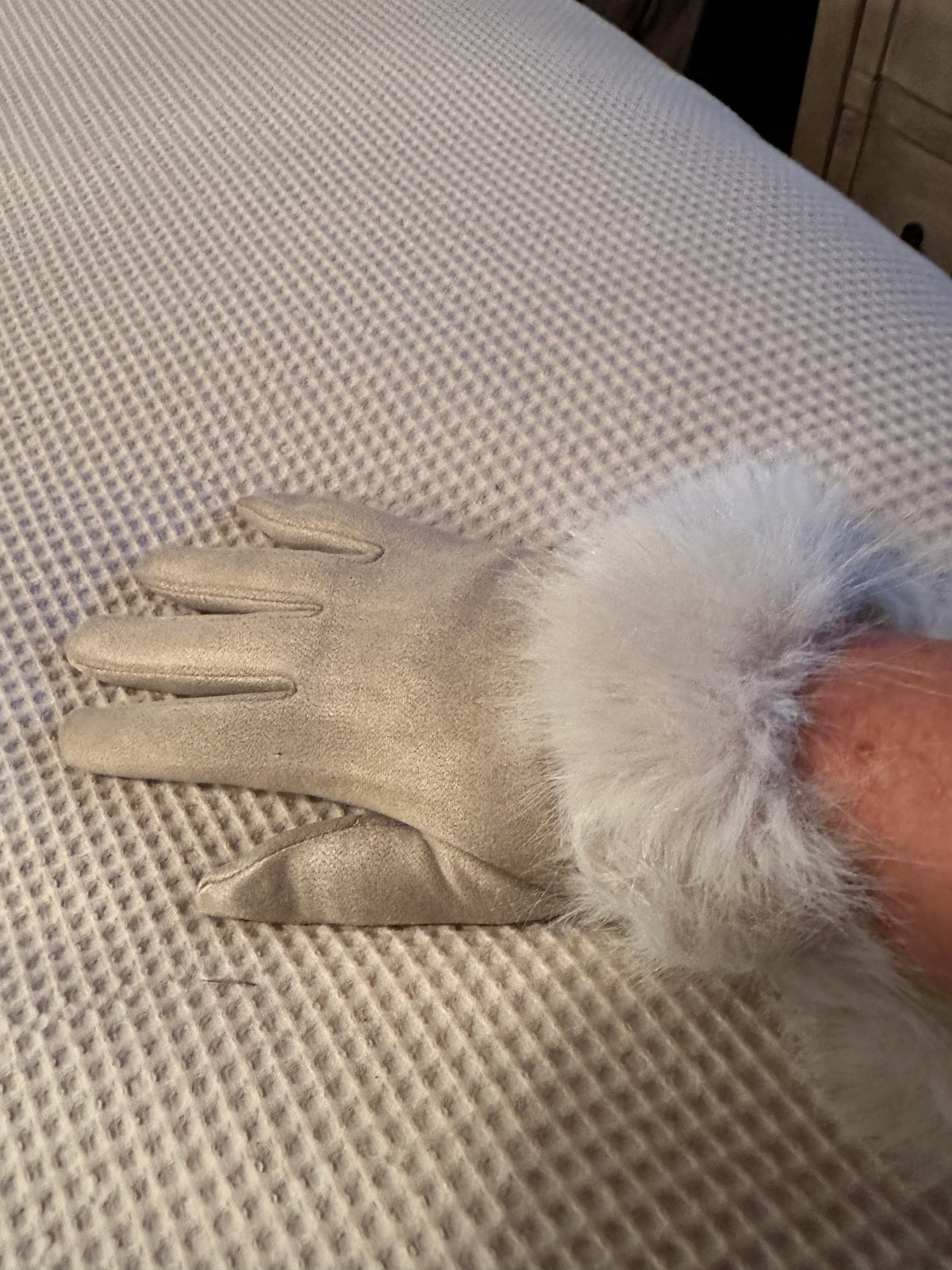 Faux Fur Gloves