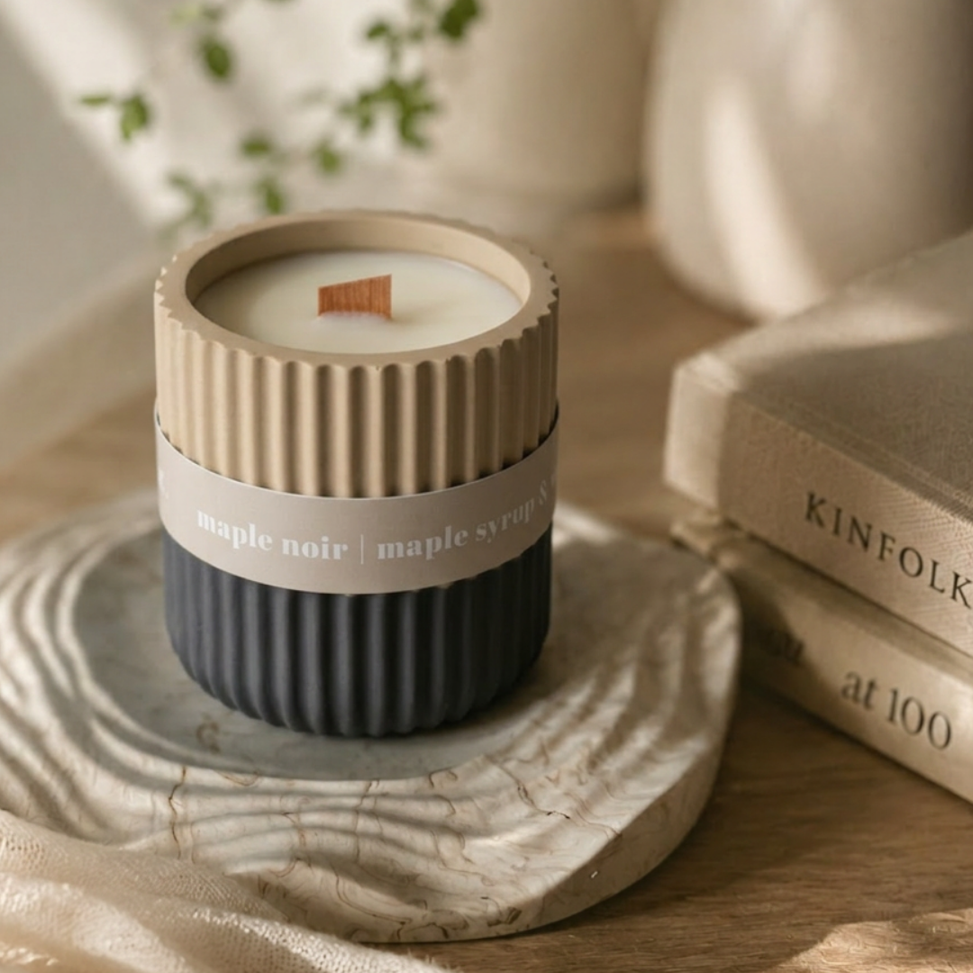 Maple Syrup Sweet Scented Candle / Moody Home Decor
