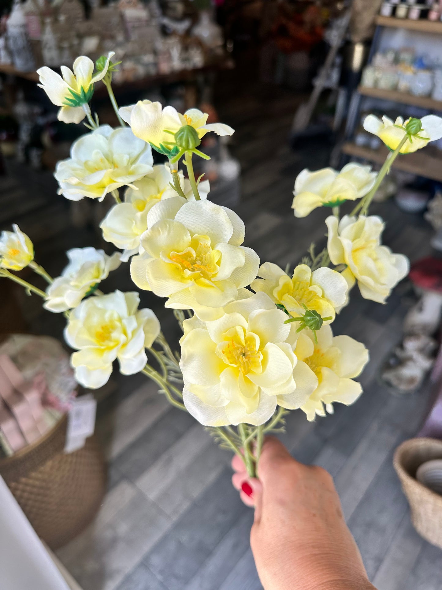 Spring Callie Spray ~ Faux Flowers | Choice of Colours
