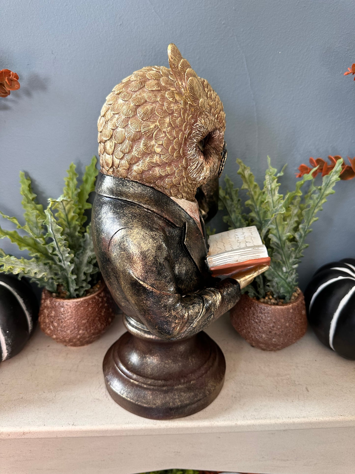 Decorative Owl Bust