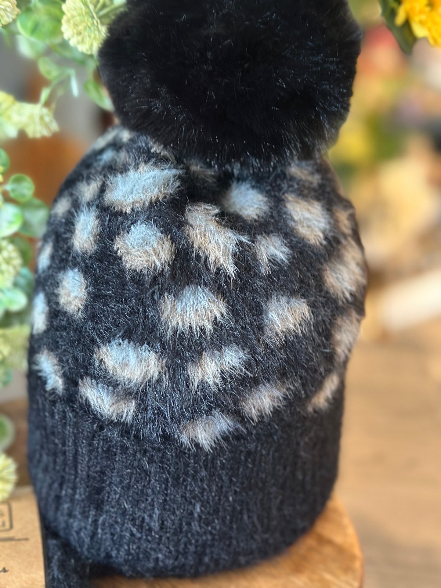 Super Soft  Fluffy Bobble Hat