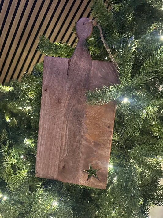 Wooden Chopping Board| Choice of Star & Heart