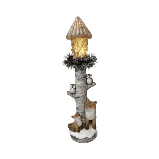Led Street Lamp & Fox