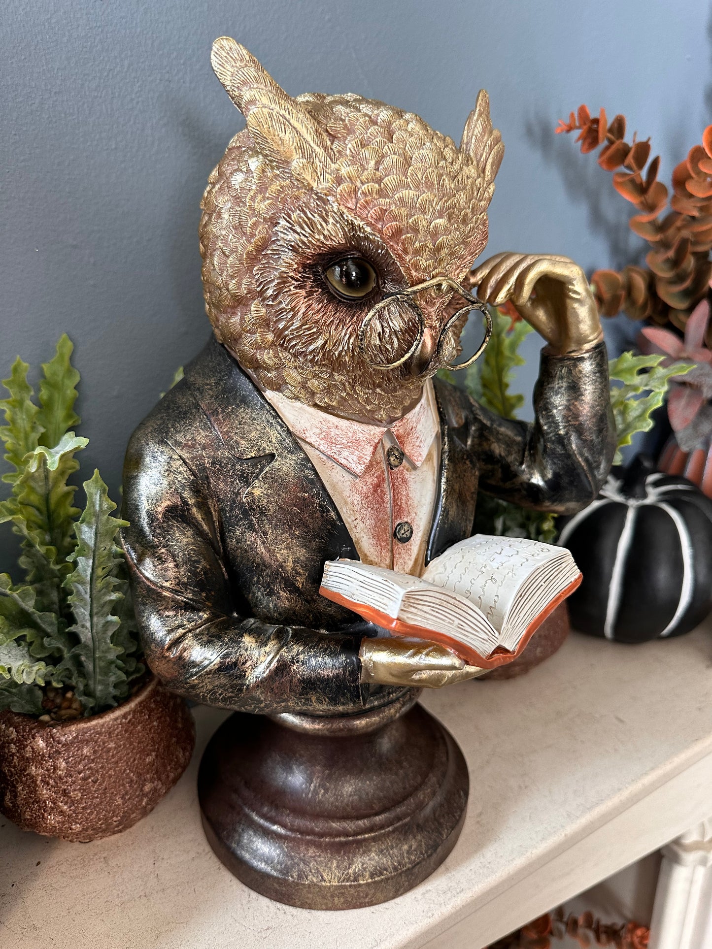 Decorative Owl Bust