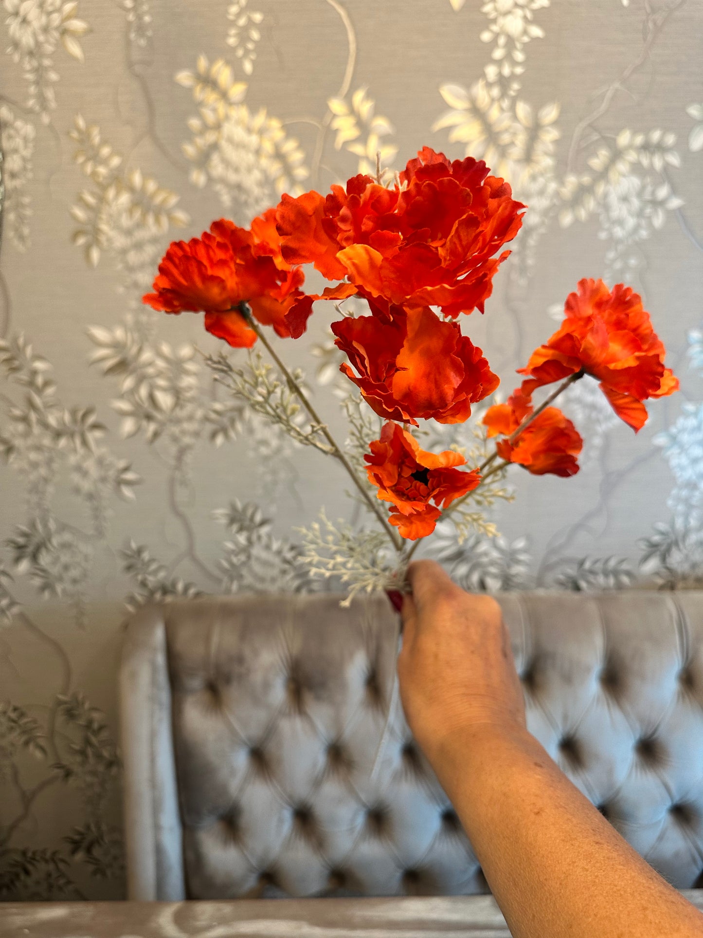Frilly Orange Poppy