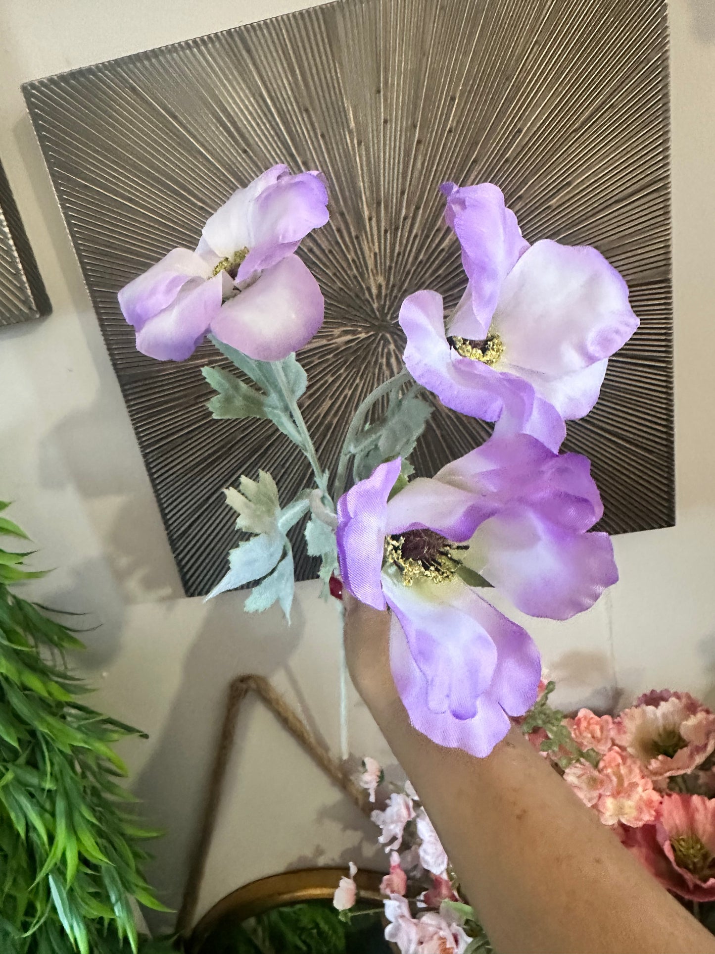 Lilac Trumpet Spray