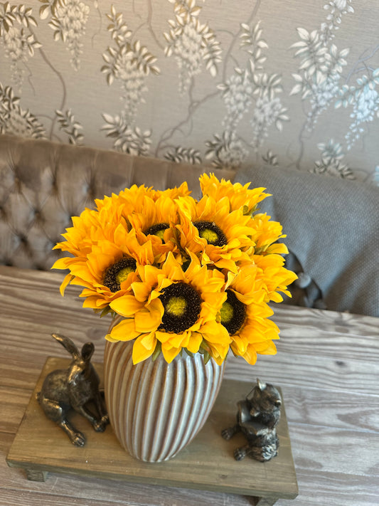 Short Stemmed Sunflowers