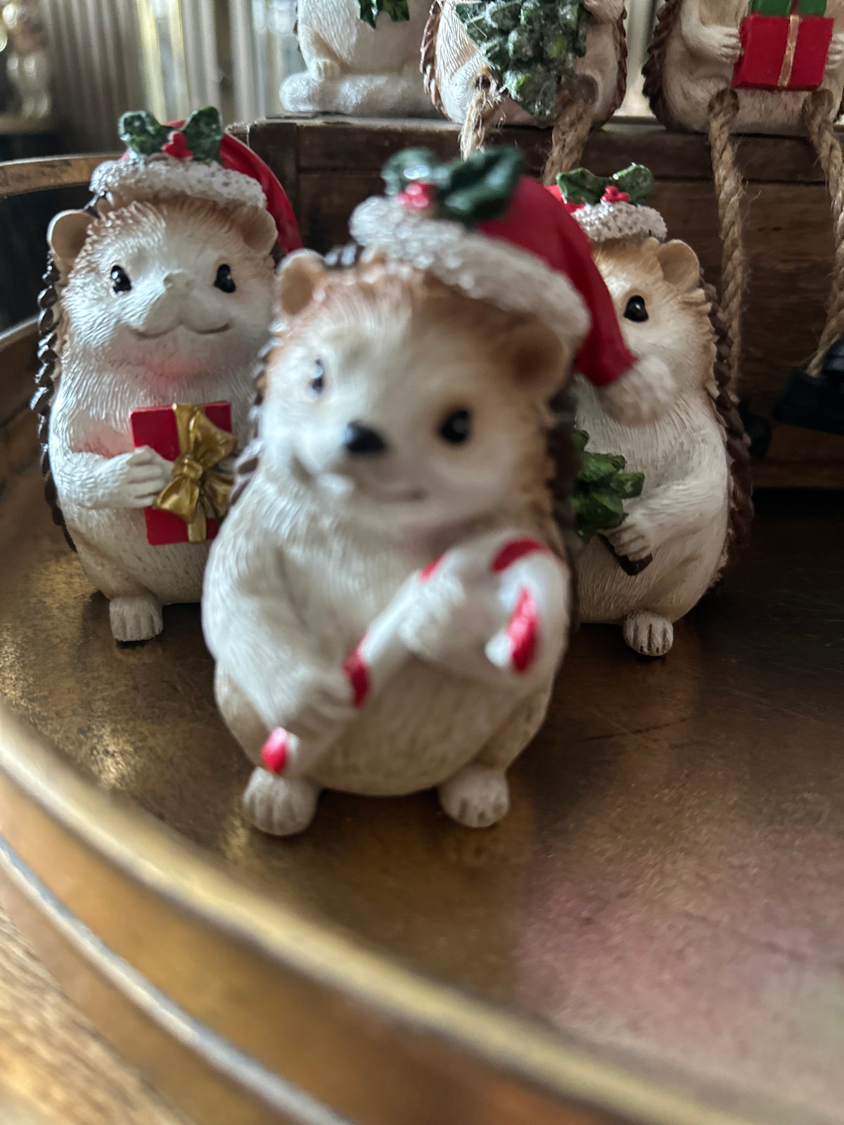 Mini Christmas Hedgehog s