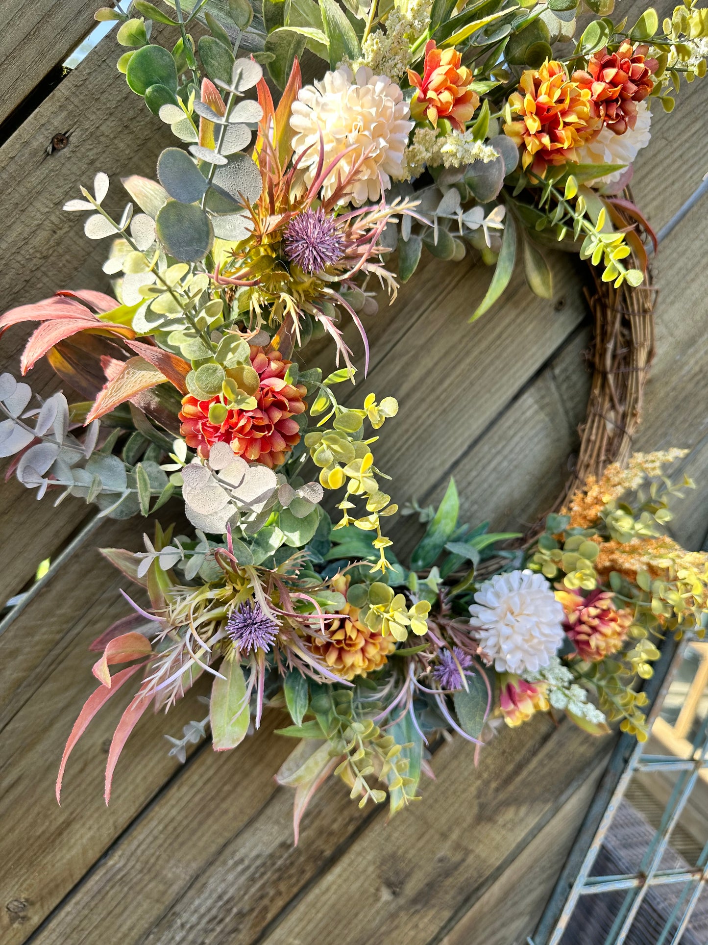 Grapevine Thistle Wreath