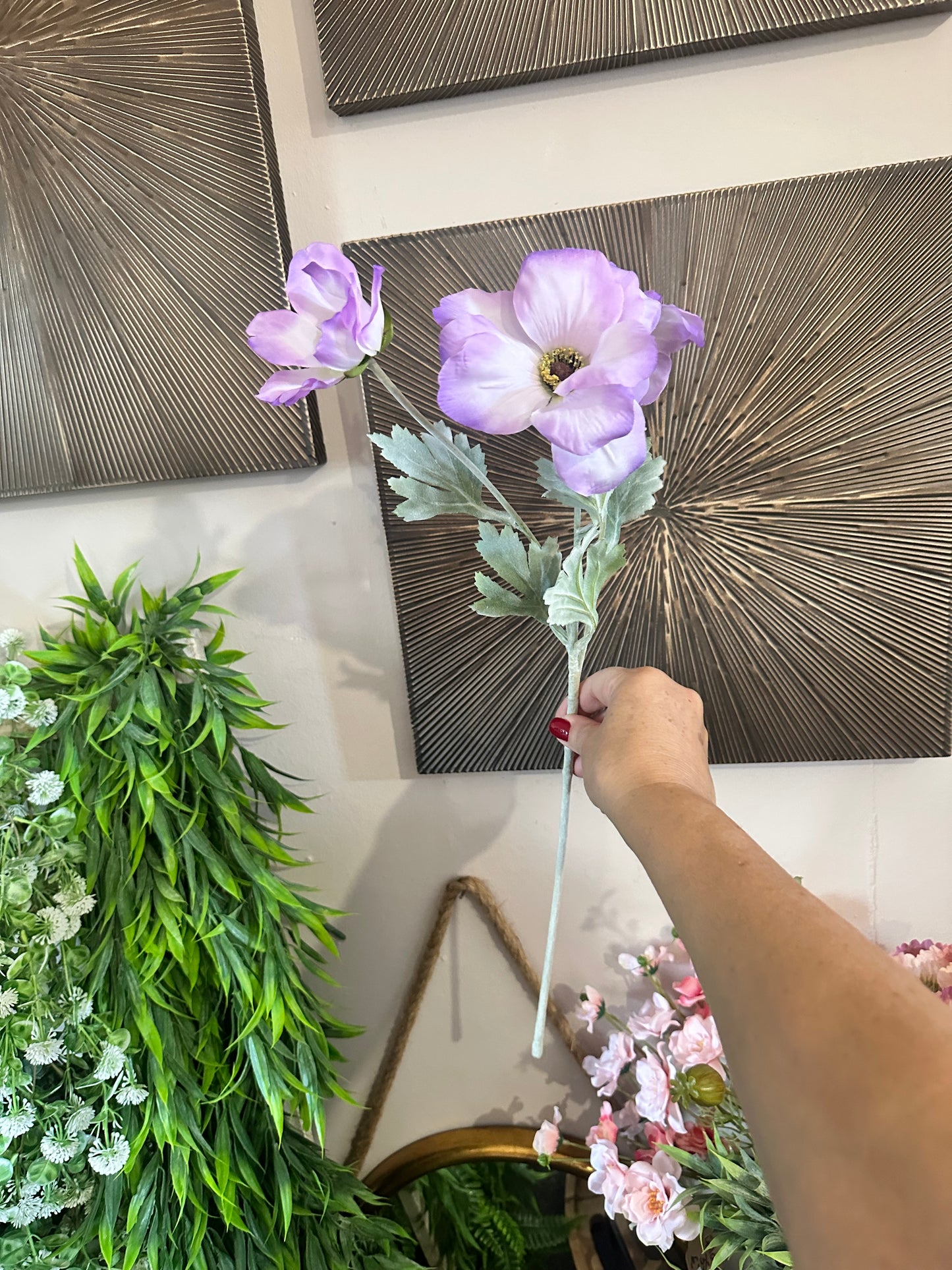 Lilac Trumpet Spray
