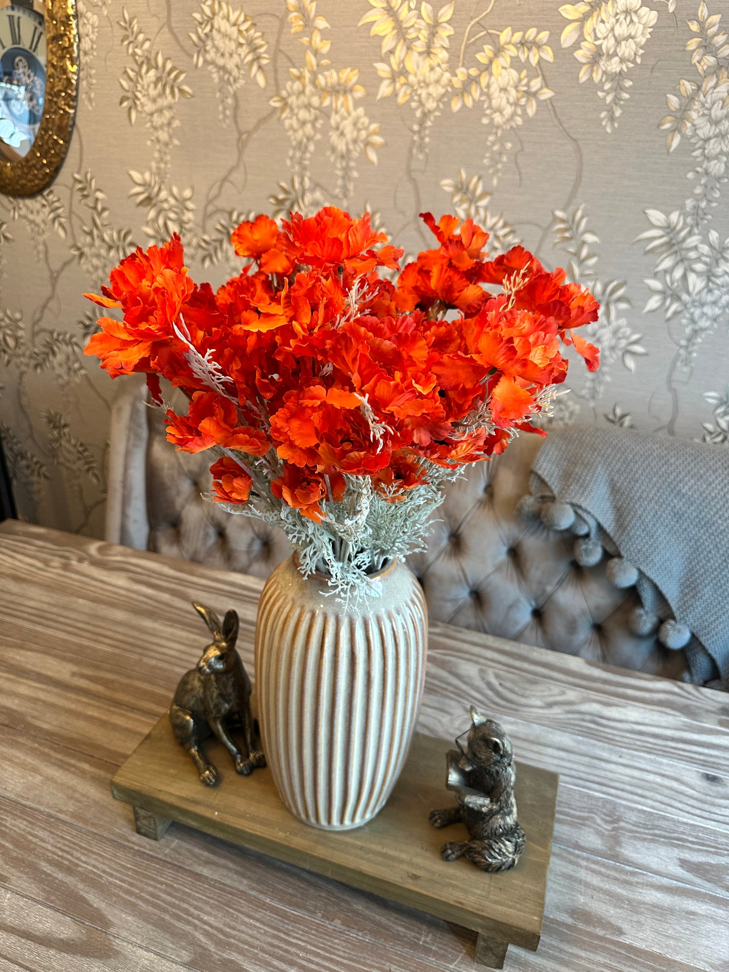 Frilly Orange Poppy