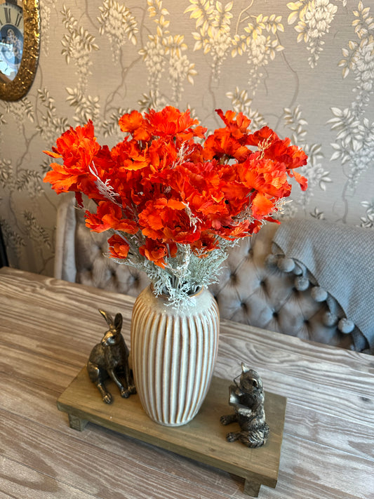 Frilly Orange Poppy