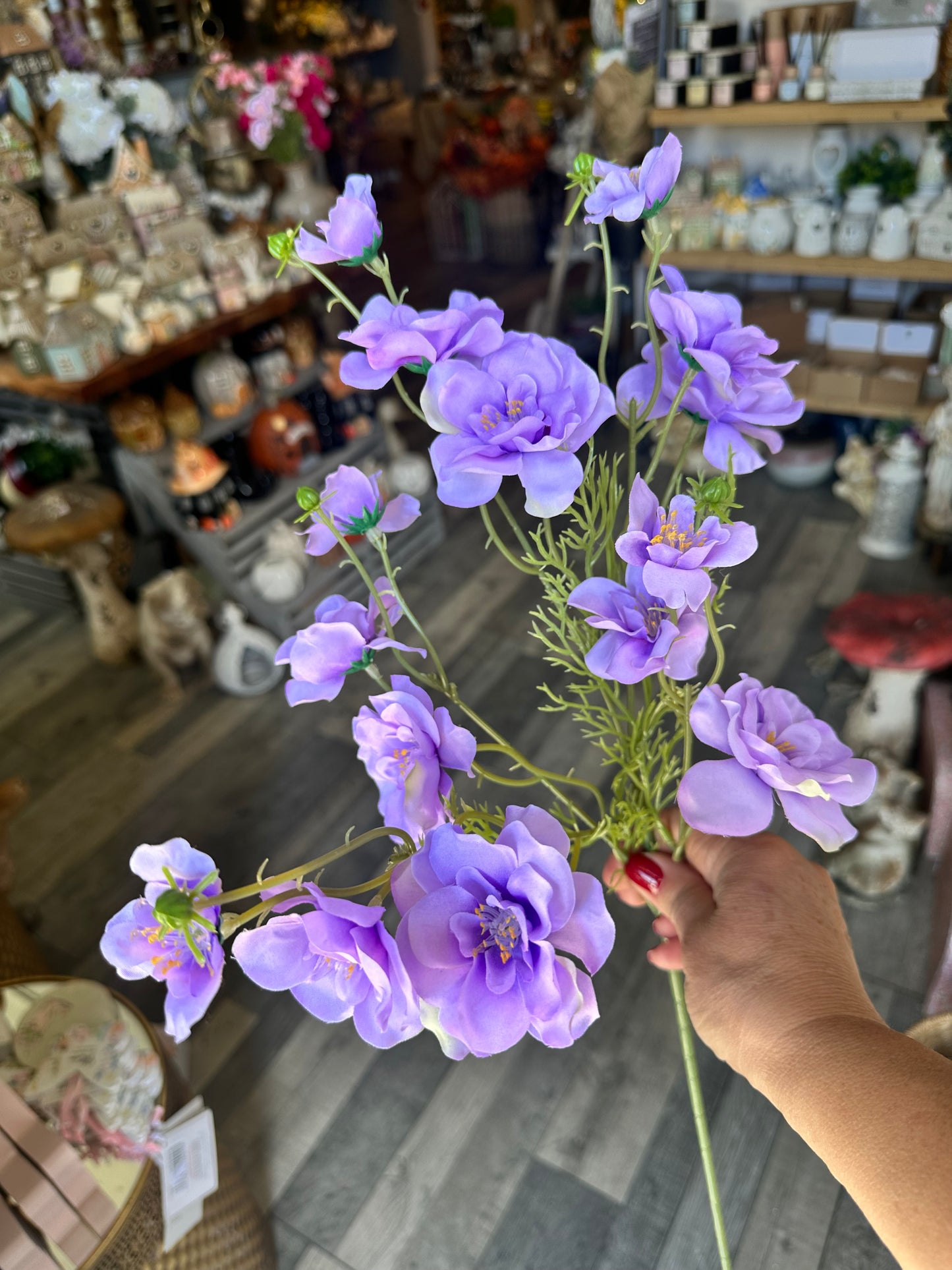 Spring Callie Spray ~ Faux Flowers | Choice of Colours