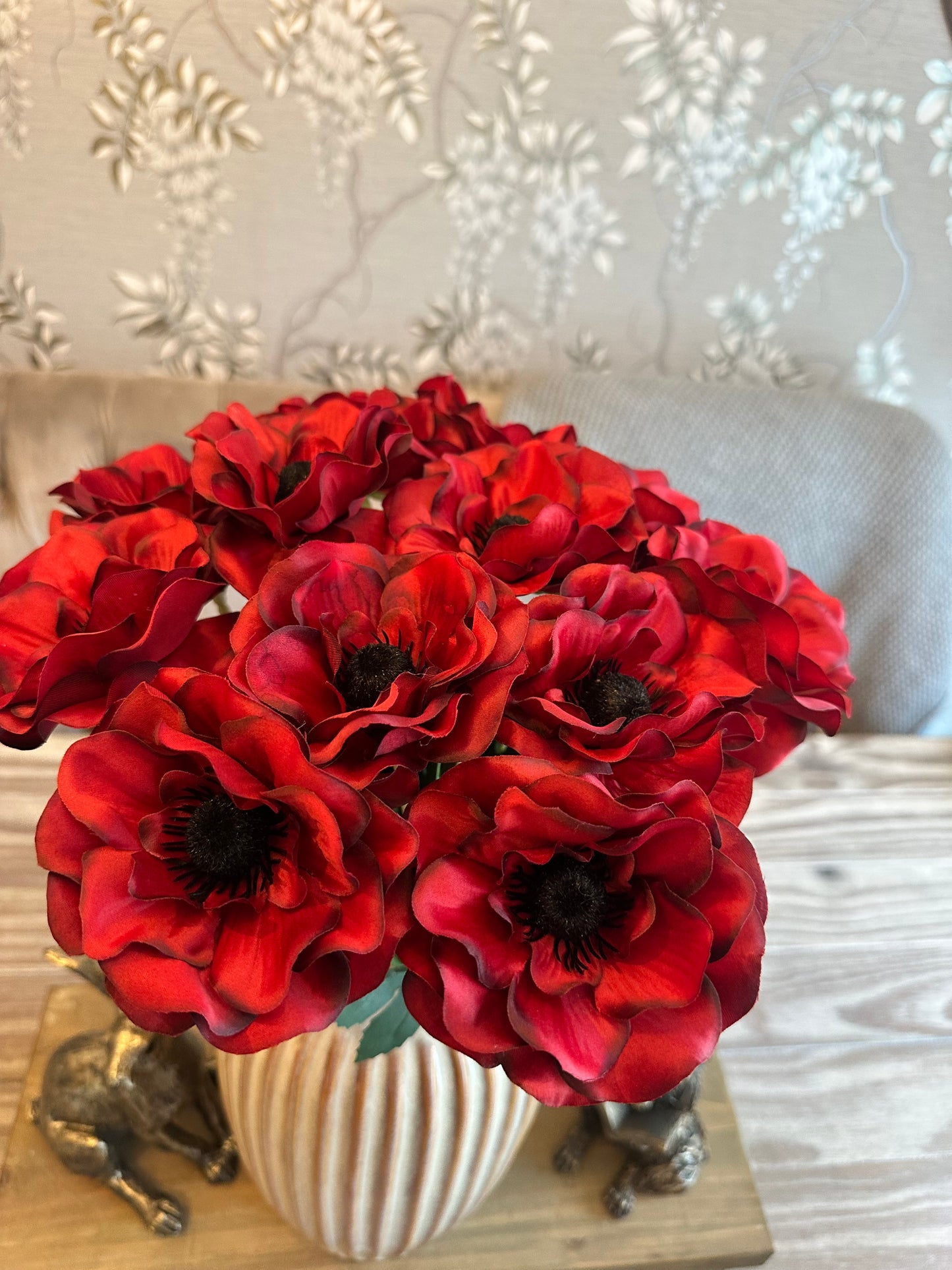 Anemone Red Stem