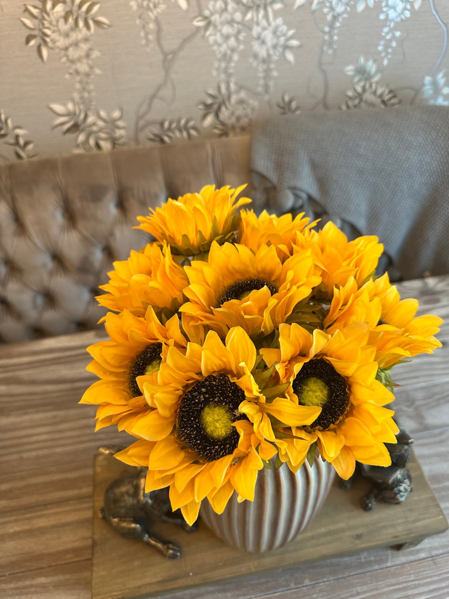Short Stemmed Sunflowers