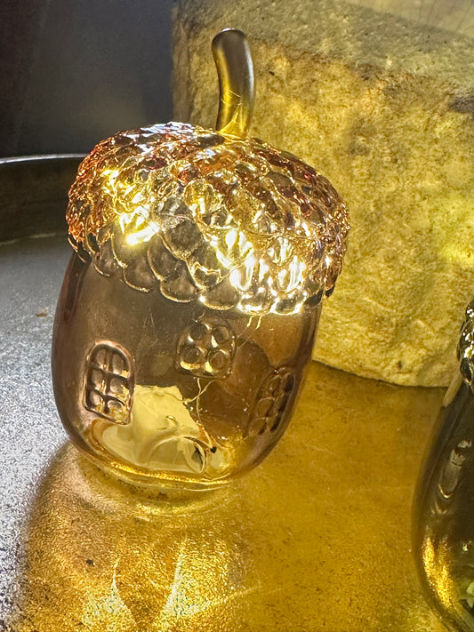 Small Acorn LED Light – Amber Hummingbird