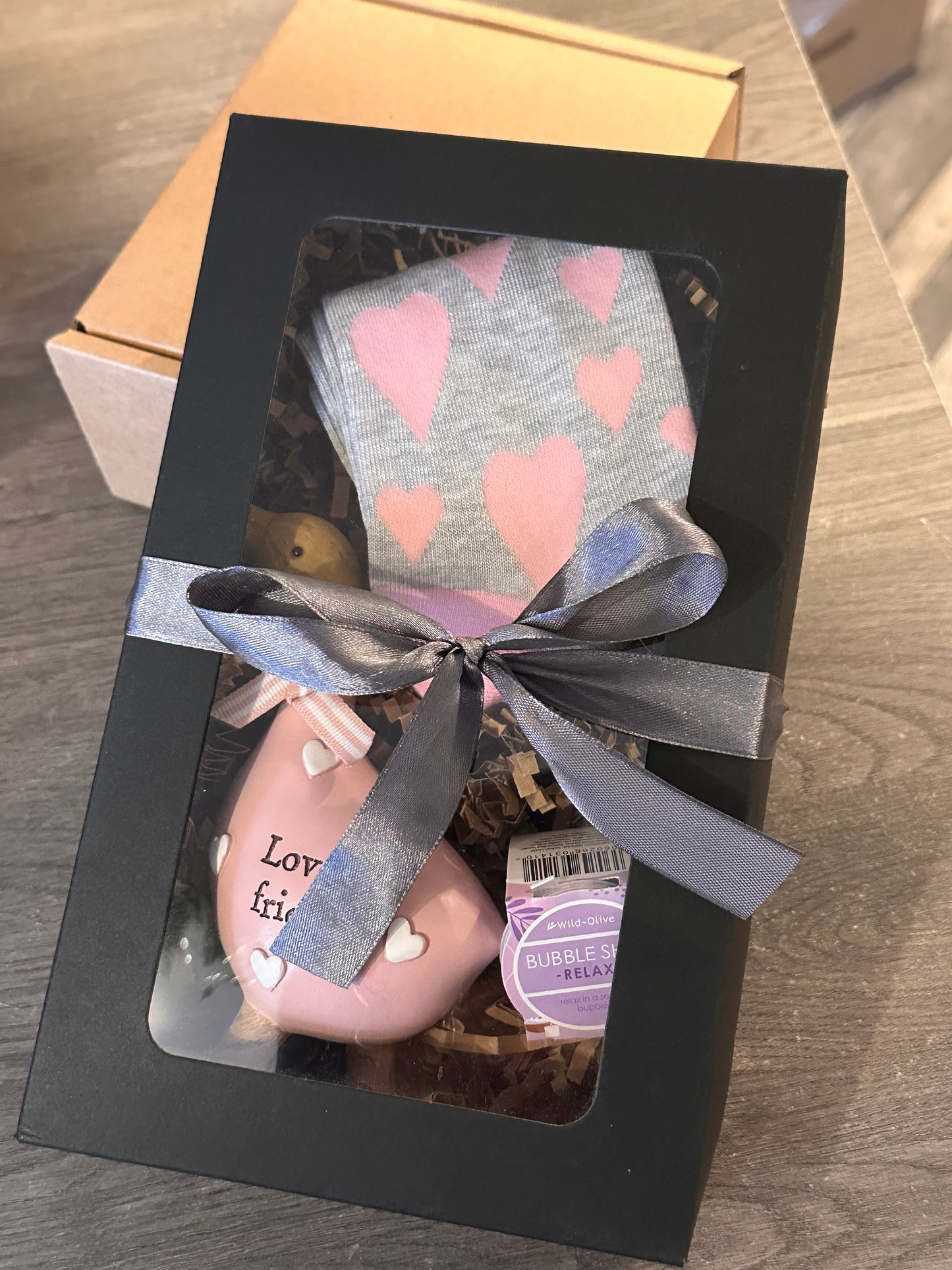 Friend Gift Boxes with Pink Duck