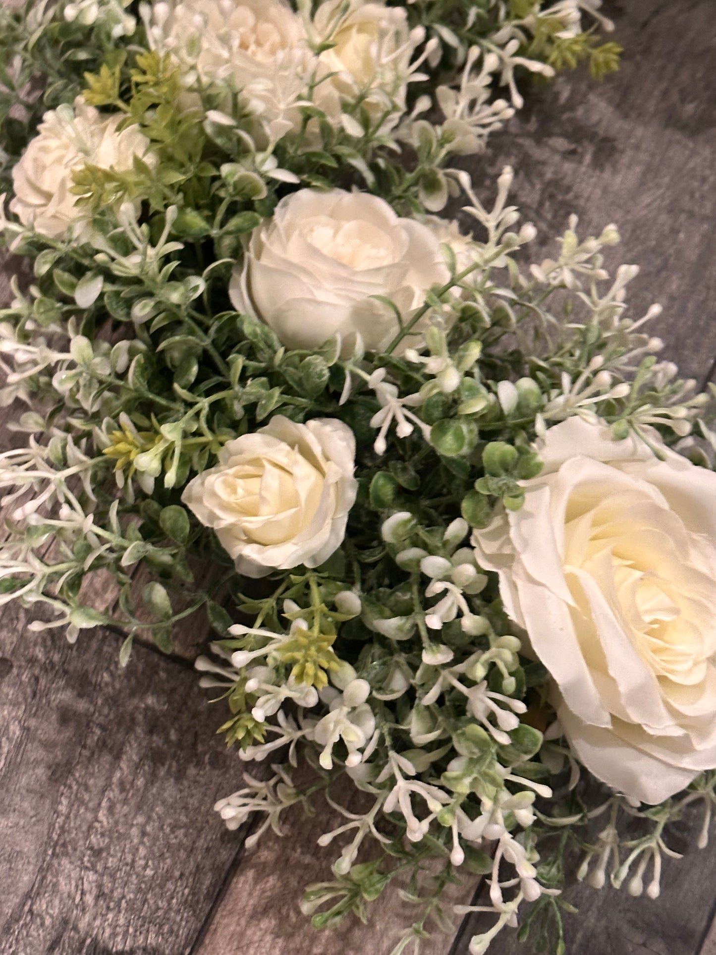 Rose Grapevine Wreath ~ 35cm Base