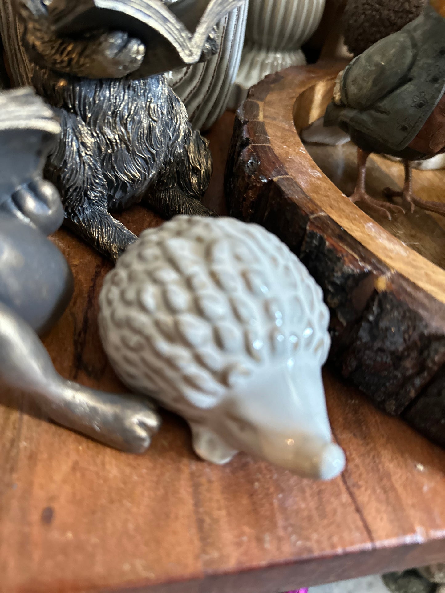 Mini Ceramic Woodland Hedgehog 🦔