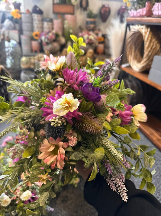 Cottage Garden Style Memorial Pot