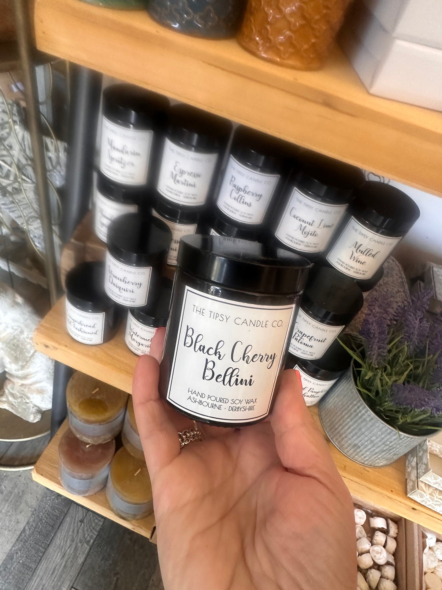 Tipsy Candle Cocktail Style ~ 35hrs Burn Time Mojito Strawberry Daiquiri 14 to Choose from