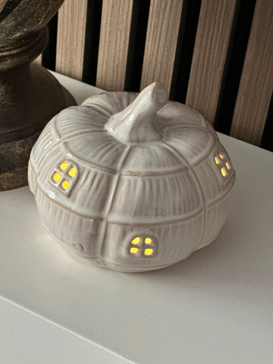 Led Pumpkin House
