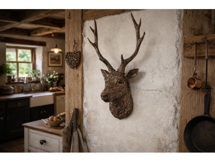 Quirky Stags Head