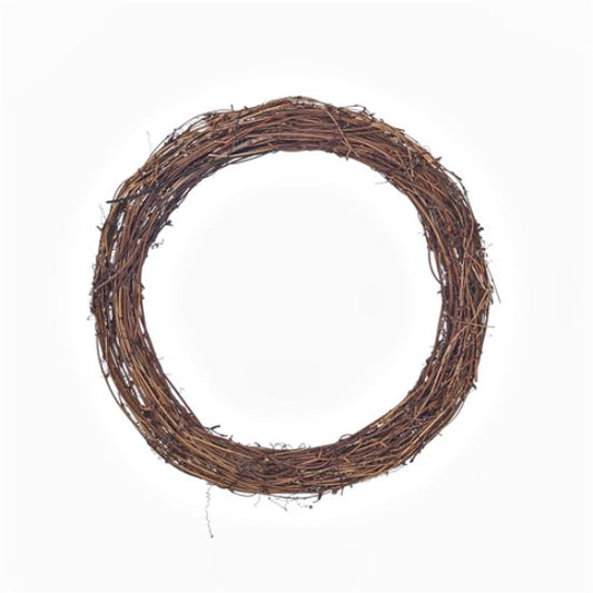30cm Grapevine Ring Natural